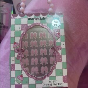 Pink and Green Drying Patches